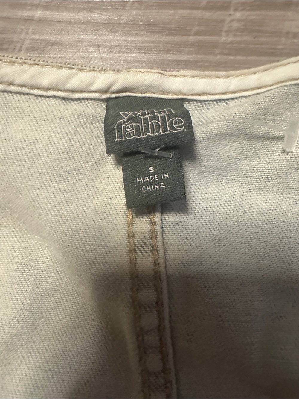 Denim top - Picture 2 of 3